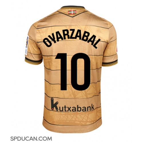 Muški Nogometni Dres Real Sociedad Mikel Oyarzabal #10 Gostujuci 2024-25 Kratak Rukav